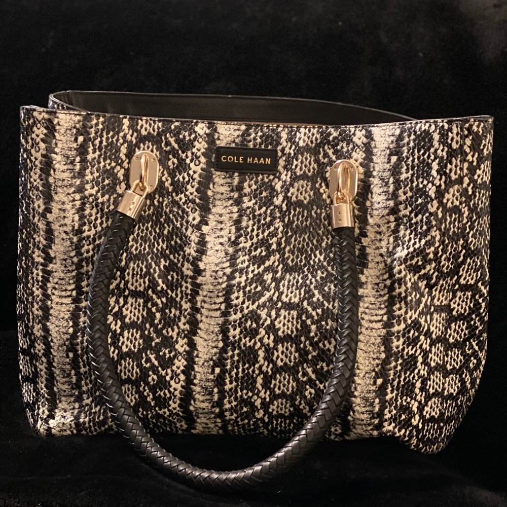 Cole Haan Snakeskin purse